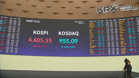 코스피 4,600도 뚫어…'14만 전자·76만 닉스' 기록