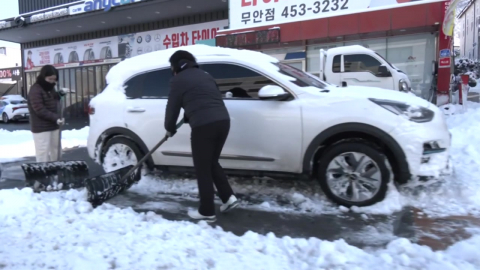 전남 최고 20㎝ 이상 폭설…바닷길·하늘길 통제