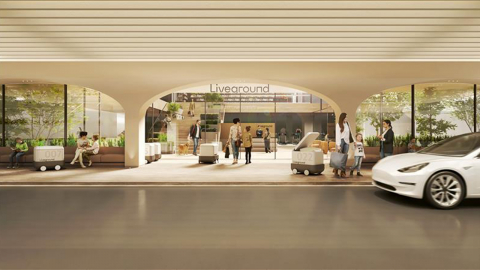 [기업] 롯데건설, 로봇이 짐 옮겨주는 미래형 주차장 개발