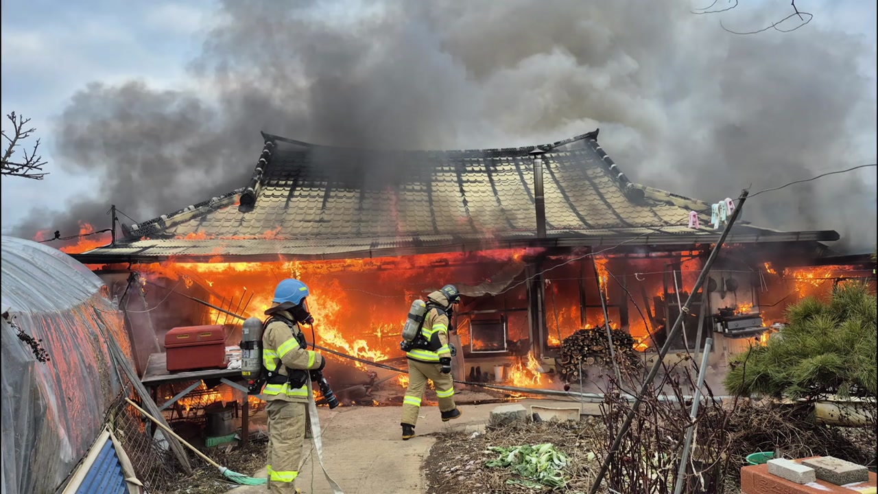 강추위 속 화목 난로·보일러 과열 화재 잇따라