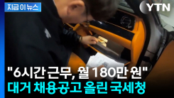 만 18세 이상 국민이면 제한 無...국세청이 뽑는 인력[지금이뉴스]