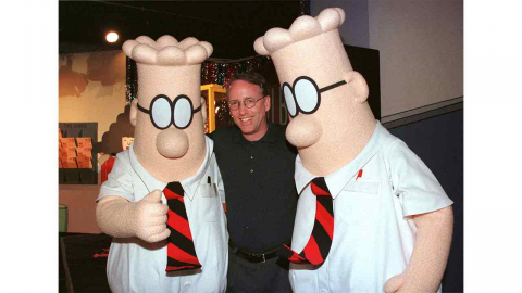 직장 생활 풍자 ’딜버트’ 작가 스콧 애덤스 별세...트럼프도 추모