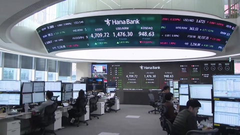 ’4,700선 돌파’ 코스피…외국인 매도에 하락 전환