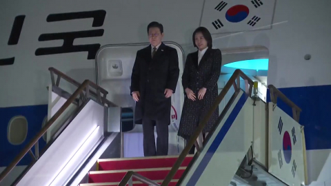 이 대통령, 1박 2일 일본 나라현 방문 마치고 귀국