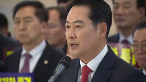 장동혁 단식 돌입…"공천헌금·통일교 게이트 특검 촉구"