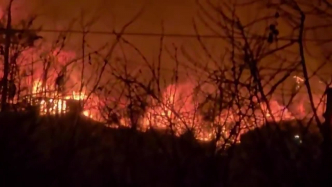  서울 구룡마을 큰불 여파로 양재대로 일부 통제
