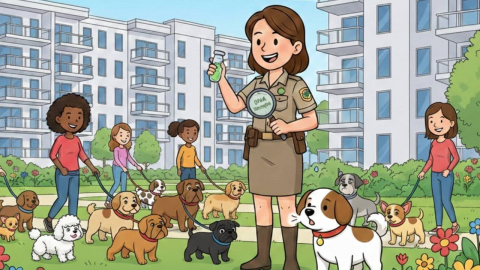 반려견 배설물 안 치우면 벌금 37만 원…DNA 추적 도입한 주거단지