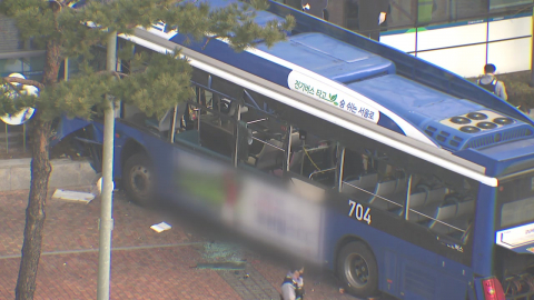 인도 돌진한 버스에 13명 중경상…"브레이크 문제" 주장