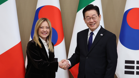 이재명 대통령, 이탈리아 총리 영화 공동 제작 제안에 “빨리 추진”