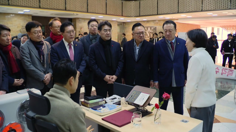 장동혁 단식에 ’보수 결속’…청와대 규탄 집회도