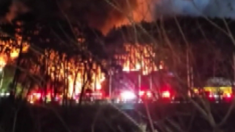 전남 광양 산불 ’국가 소방동원령’…진화율 80%