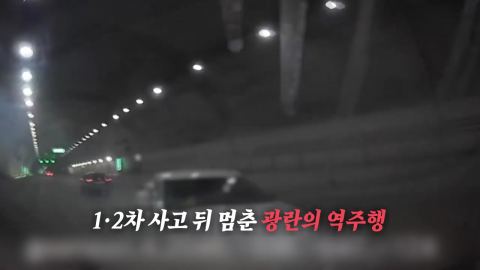 고속도로 역주행 중 ’쾅’...차량서 발견된 ‘대마’ [앵커리포트]