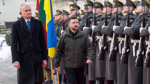 젤렌스키, 반러 세결집...리투아니아·폴란드와 정상회담