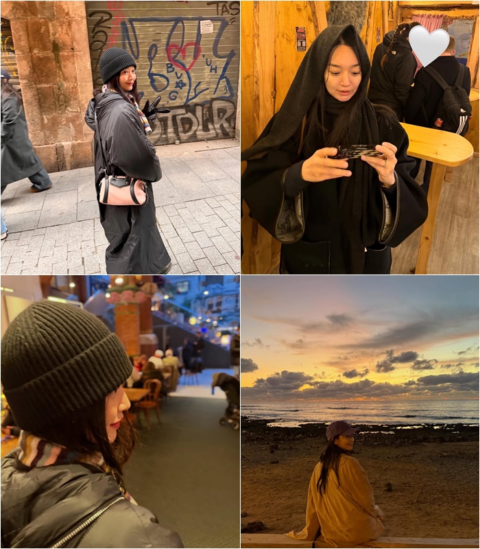 김우빈 시점에서 본 신민아?…스페인 신혼여행 사진 대방출