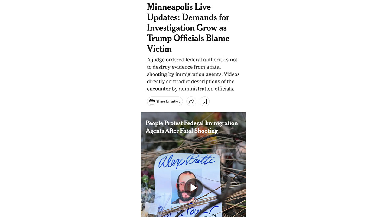 "이민단속 멈추고 독립적인 조사를"...미 유력지 일제히 비판 사설