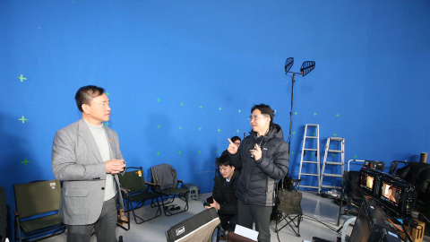 김종철 방송미디어통신위원장, 방송제작 현장 잇달아 방문