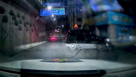 시속 100㎞ 도심 광란의 질주…경찰 5명 다치게 한 음주운전자 검거