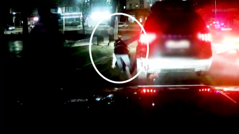 시속 100㎞ 도심 광란의 질주…경찰 5명 다치게 한 음주운전자 구속