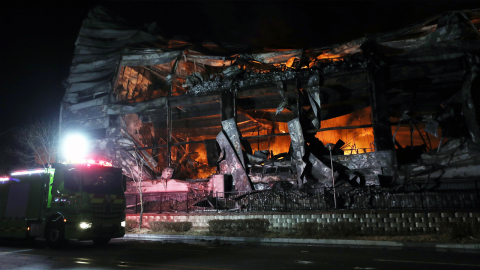  충북 음성 공장 화재 현장서 1명 숨진 채 발견