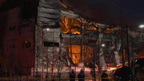 음성 화재현장서 실종자 추정 시신 1구 발견…밤샘 수색