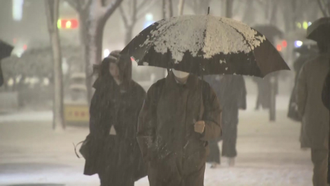오늘 밤 중부부터 전국 대설…"시간당 1∼5cm"