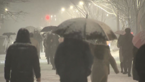 눈구름 수도권에 남부로…오전 10시쯤 눈 그쳐