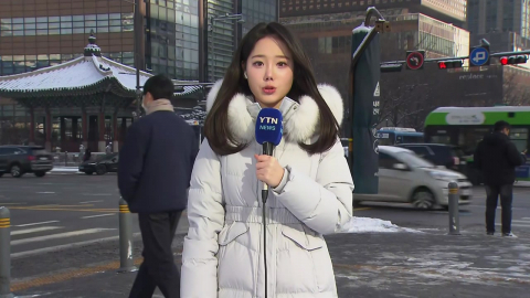 [날씨] 눈 점차 그치지만, 도로 미끄러워…교통안전 유의