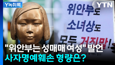 '위안부 모욕' 단체 대표, 경찰 수사 본격화...사자명예훼손 형량은? [Y녹취록]