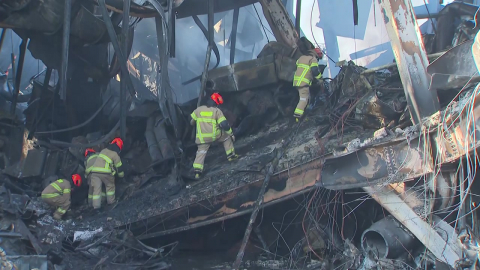 충북 음성 공장 화재 실종자 수색 나흘째…이 시각 현장