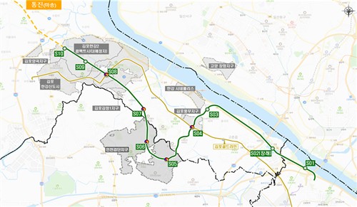 김포시, 5호선 연장 조속 추진 촉구 "5,500억 내겠다"