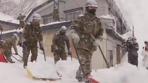 3주째 폭설에 30명 사망·320여명 부상…자위대 긴급 투입