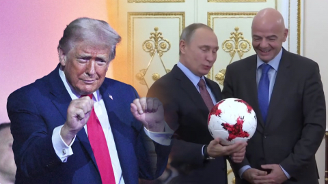"트럼프 훌륭…러시아팀 복귀해야" FIFA 회장 또 논란?