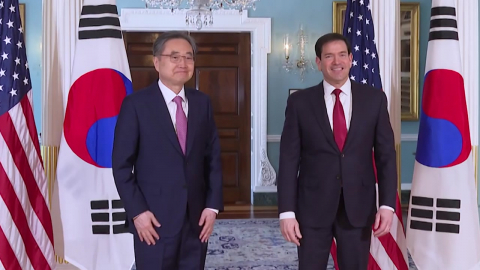 조현 외교장관, 미 국무장관과 회담 시작…관세 등 논의 전망