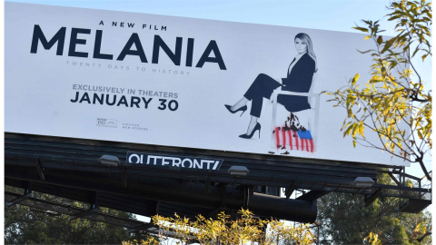 영화 ’멜라니아’, 첫주 104억 깜짝 흥행...지지층만 ’환호’