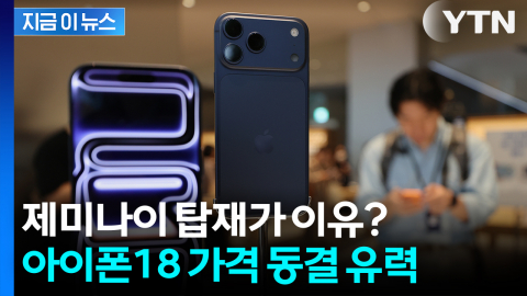 아이폰18 '가격 동결 검토'... AI에 건 애플의 승부수 [지금이뉴스]