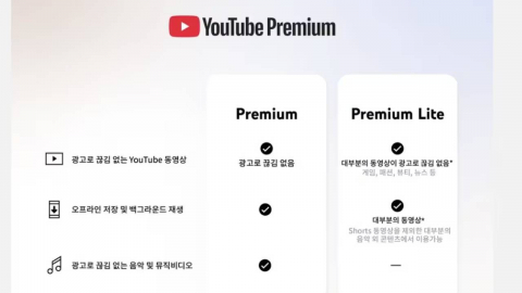 유튜브, 뮤직 뺀 \'월 8500원\' 요금제 곧 한국 출시