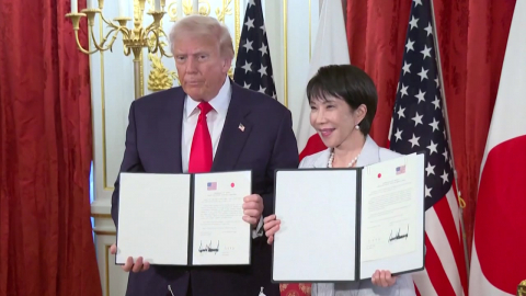 일, 총선 후 트럼프 독촉장에 한숨…"트럼프 정권은 터프"