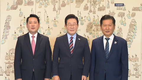 이 대통령, 정청래·장동혁 초청 오찬…"의제 제한 없어"