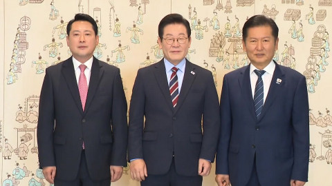 이 대통령, 정청래·장동혁 초청 오찬…"의제 제한 없어"