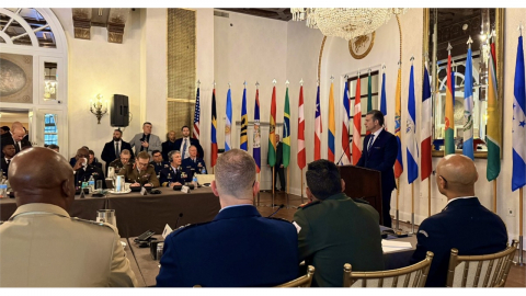 서반구 34개국 미군 수뇌부 소집..."적대 세력 위협 막자"