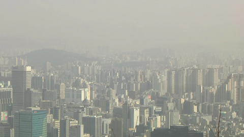 수도권·영서 첫 \'비상저감조치\'…설 연휴 초반 \'고온 건조에 잿빛 하늘\'