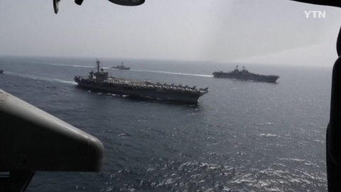 세계 최대 항공모함도 중동으로…이란 압박 최고조