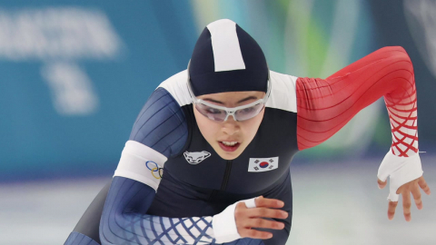 이나현, 스피드스케이팅 여자 500m 10위