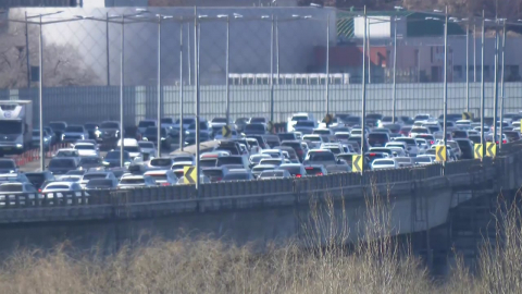 설 당일 귀경길 정체 심화…부산→서울 8시간 10분