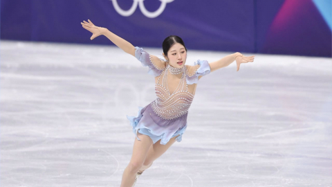 이해인, '시즌 베스트' 9위...'점프 실수' 신지아 14위