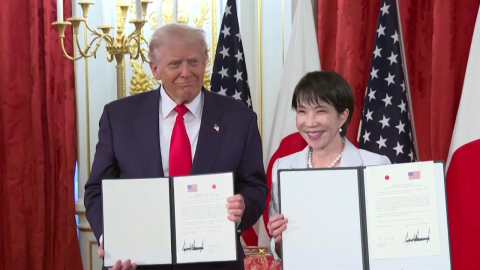 트럼프, 일본 대미투자 1호 사업 발표…한국에 영향은?