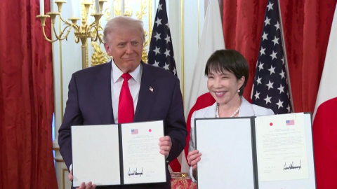 트럼프, 일본 대미투자 1호 사업 발표…한국에 영향은?