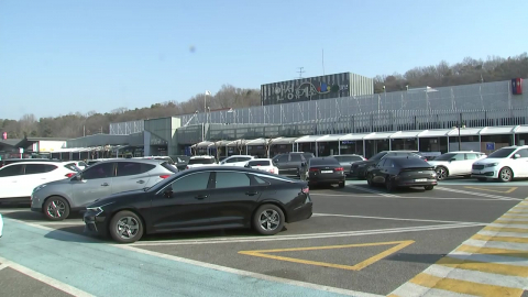 아쉬움 가득, 다시 일상으로!...귀경길 휴게소 풍경