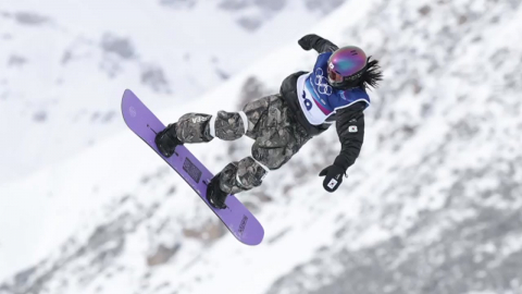 유승은, 스노보드 슬로프스타일 결선 12위