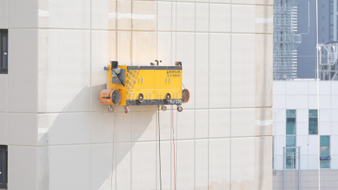 [기업] 현대엔지니어링 외벽도장로봇, 국토부 건설 신기술로 지정